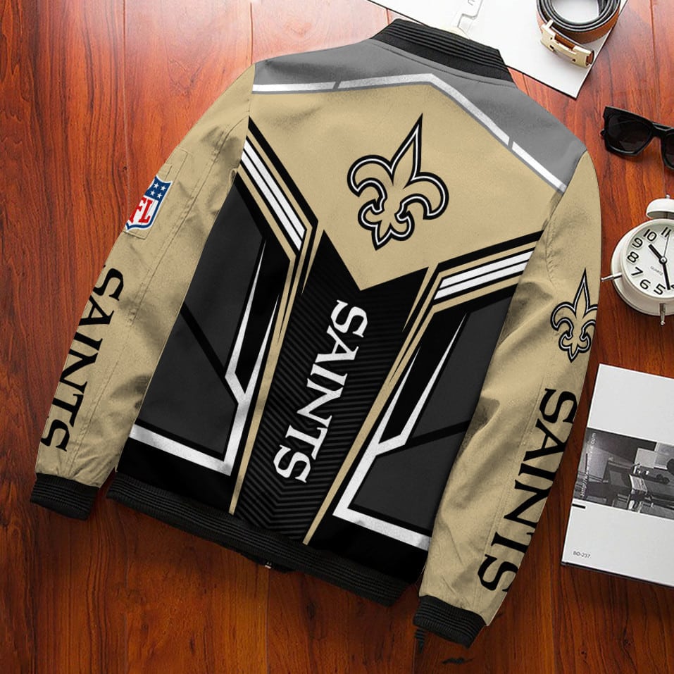 New Orleans Saints Bomber Jacket 766