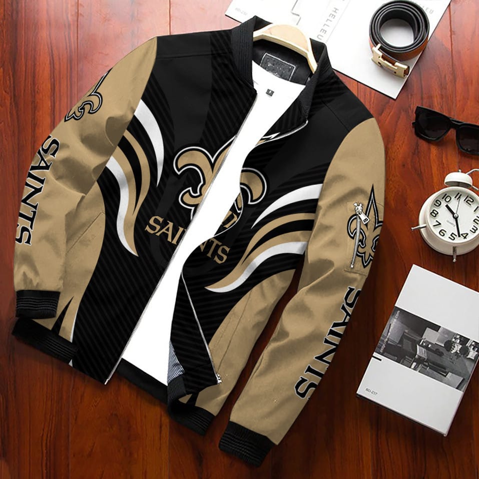 New Orleans Saints Bomber Jacket BG131