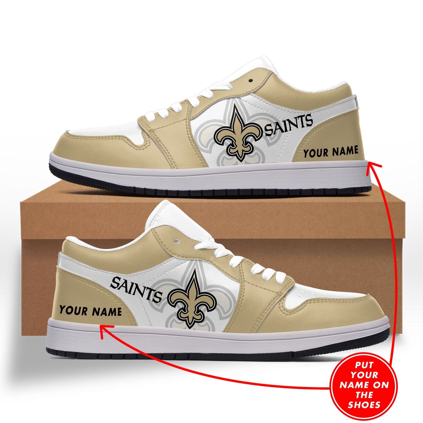 New Orleans Saints LJ Sneakers 005