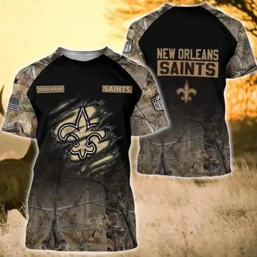 New Orleans Saints Personalized All Over Printed 407