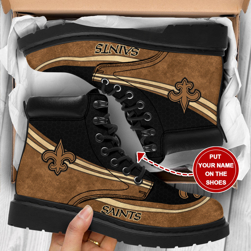 New Orleans Saints Personalized TBL Boots BG29