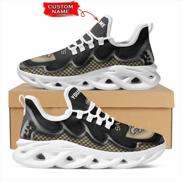 New Orleans Saints Personalized Yezy Running Sneakers BG398