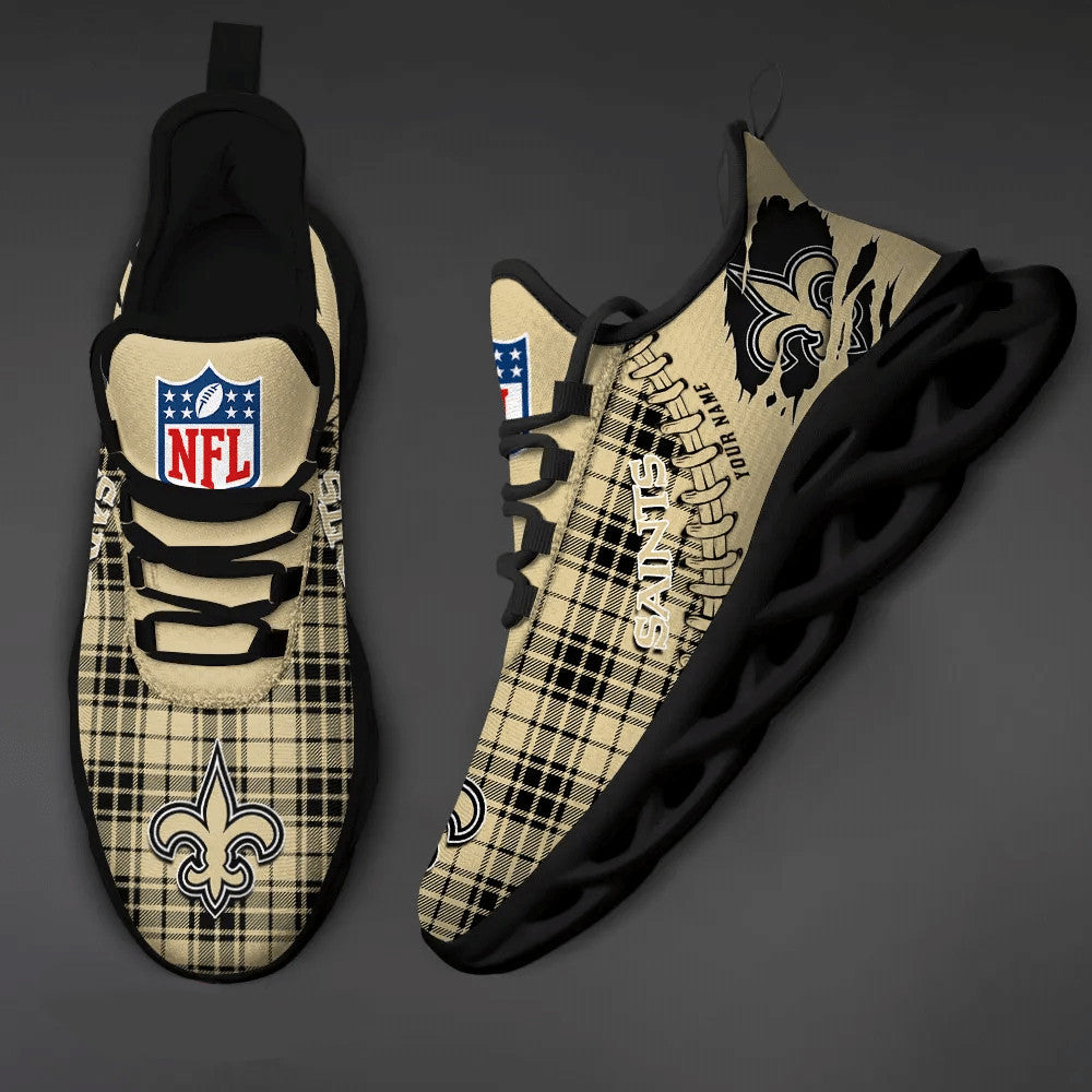New Orleans Saints Personalized Yezy Running Sneakers SPD297