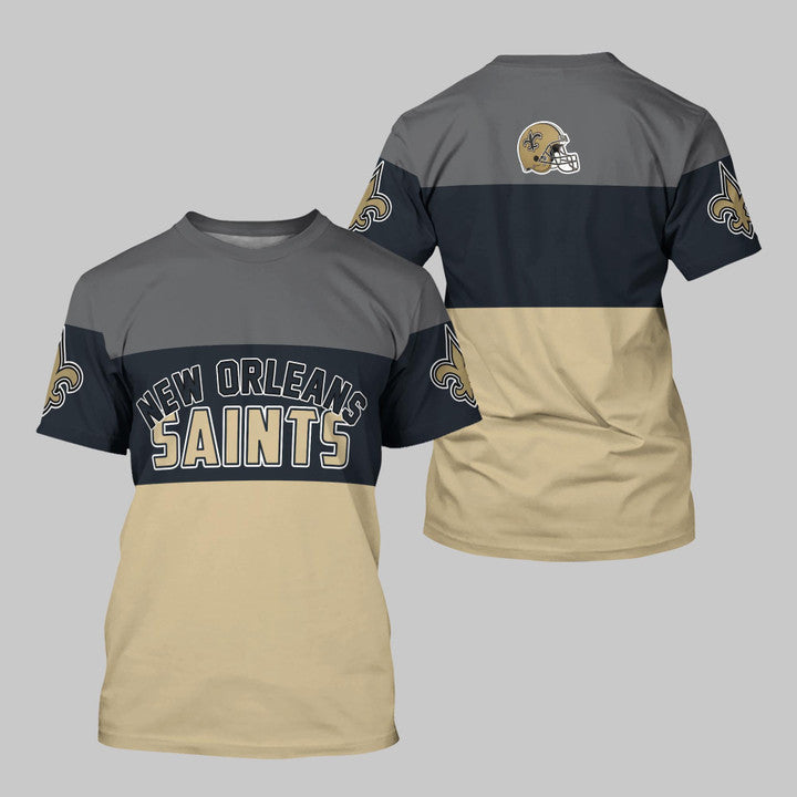 New Orleans Saints T-shirt Extreme 3D