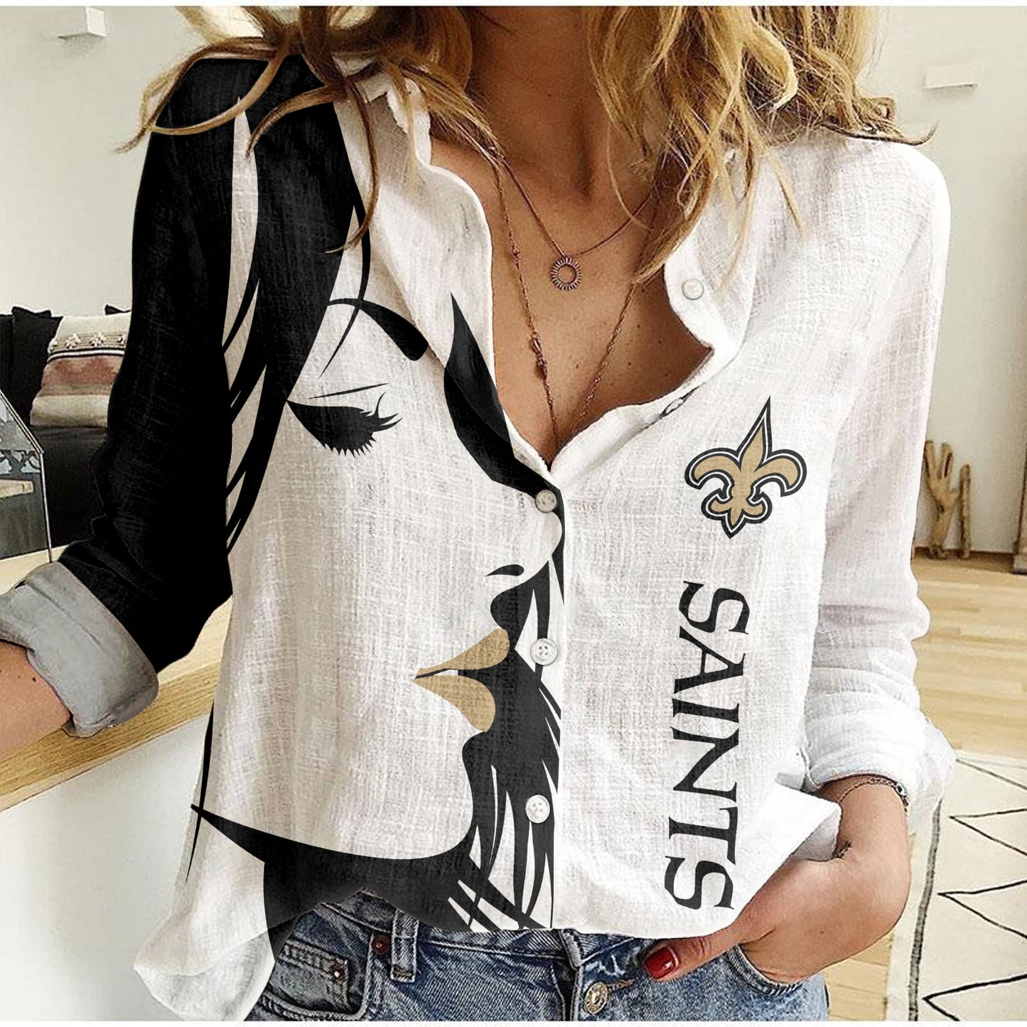 New Orleans Saints Woman Shirt BG79