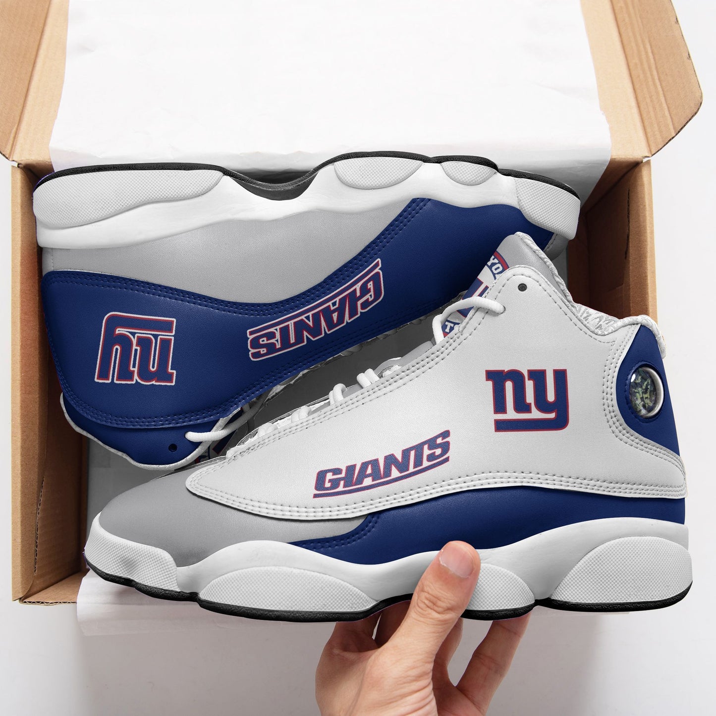 New York Giants Air JD13 Sneakers 099