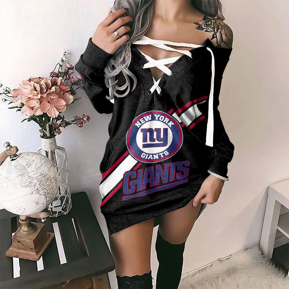 New York Giants Lace-Up Sweatshirt 53