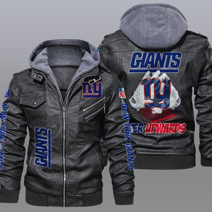 New York Giants Leather Jacket 24