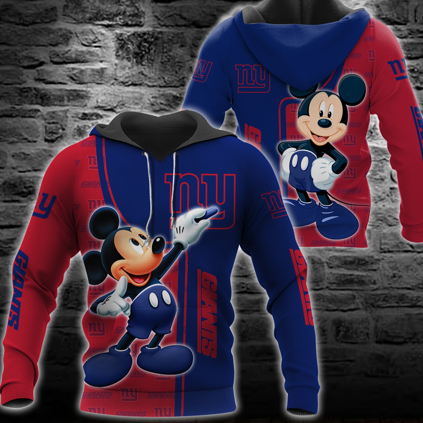 New York Giants Mickey All Over Printed 118