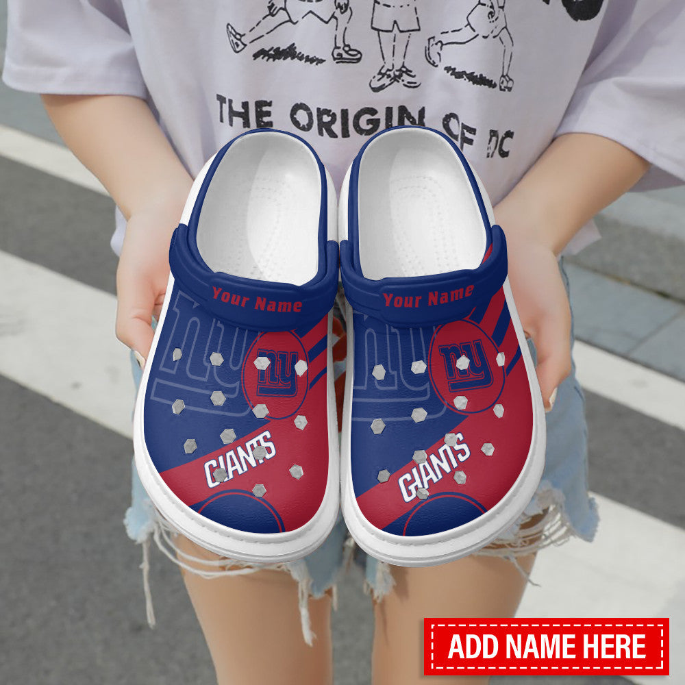 New York Giants Personalized Limited Clog BG124