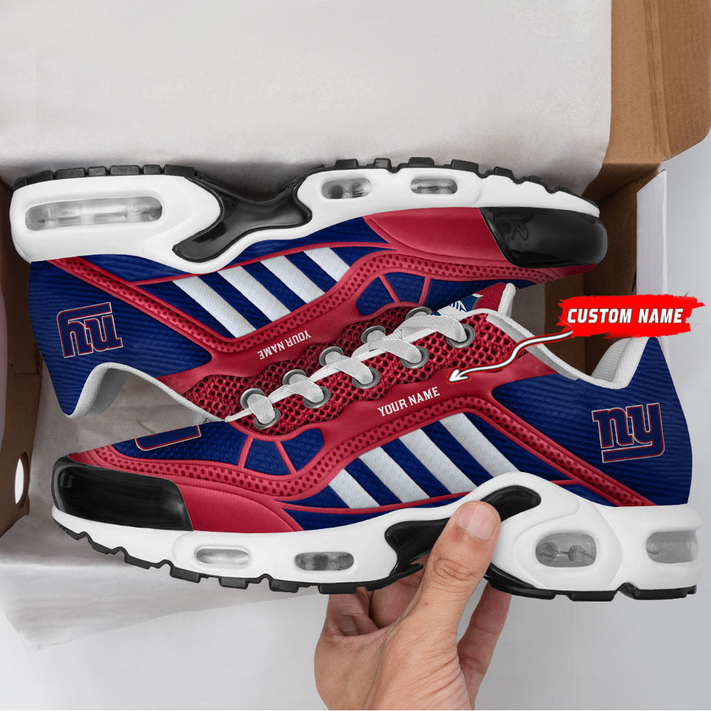 New York Giants Personalized Plus T-N Youth Sneakers BG158