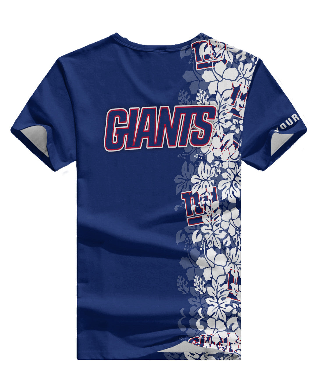 New York Giants Personalized V-neck Women T-shirt BG470