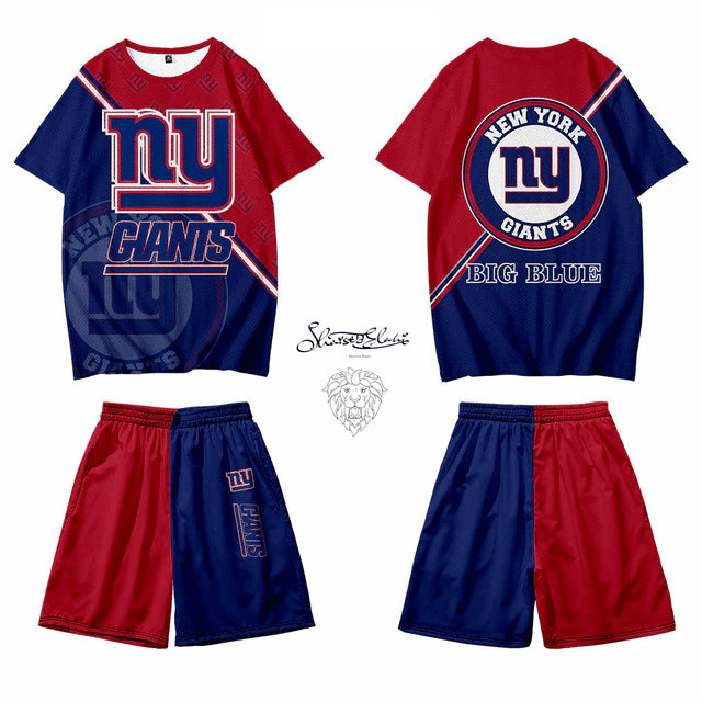 New York Giants T-shirt and Shorts BG156