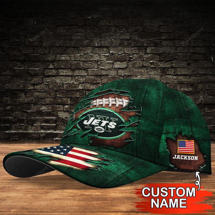 New York Jets Personalized Classic Cap BG224