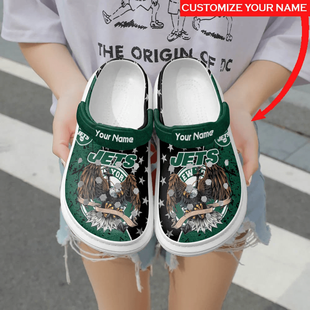 New York Jets Personalized Limited Clog BG106