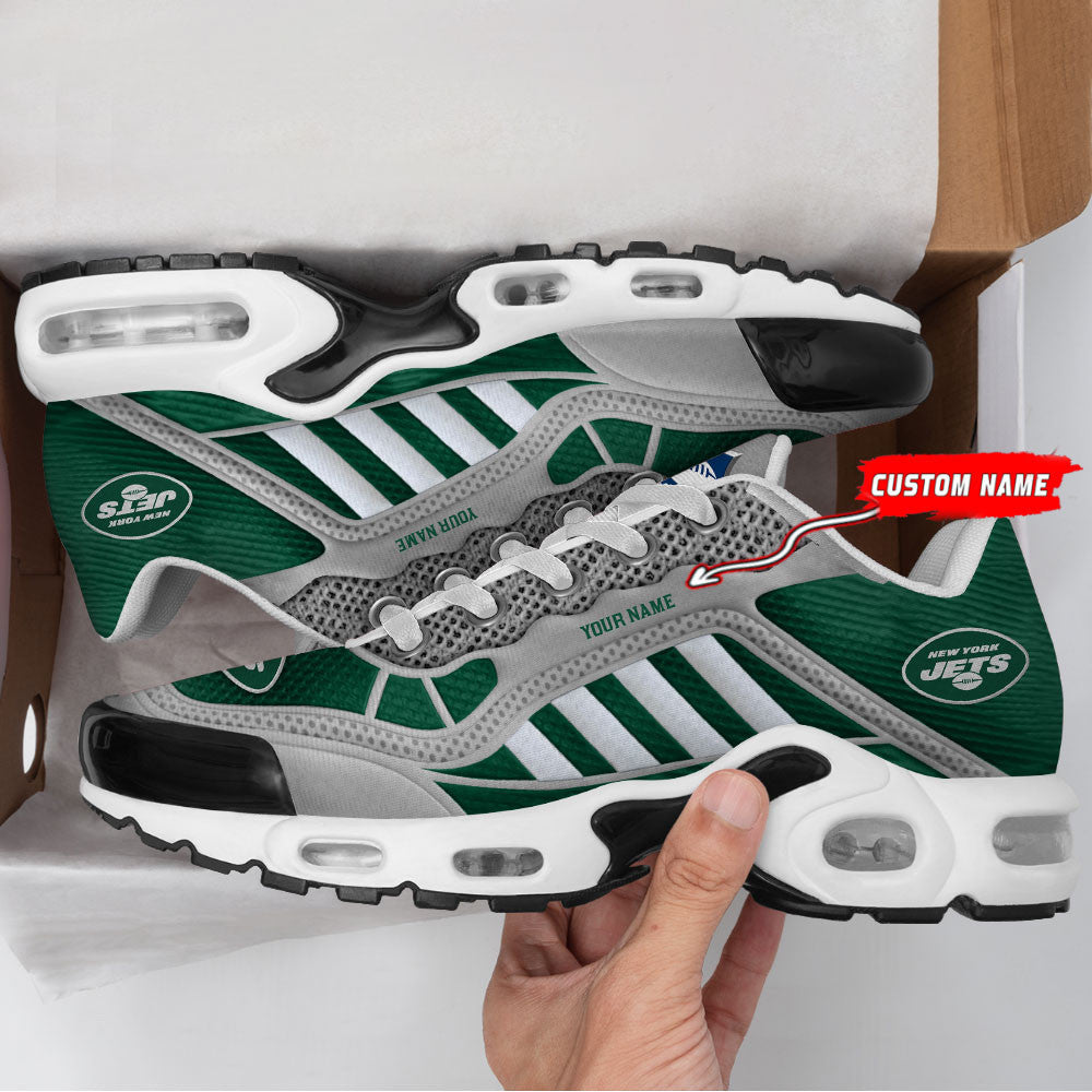 New York Jets Personalized Plus T-N Youth Sneakers BG159