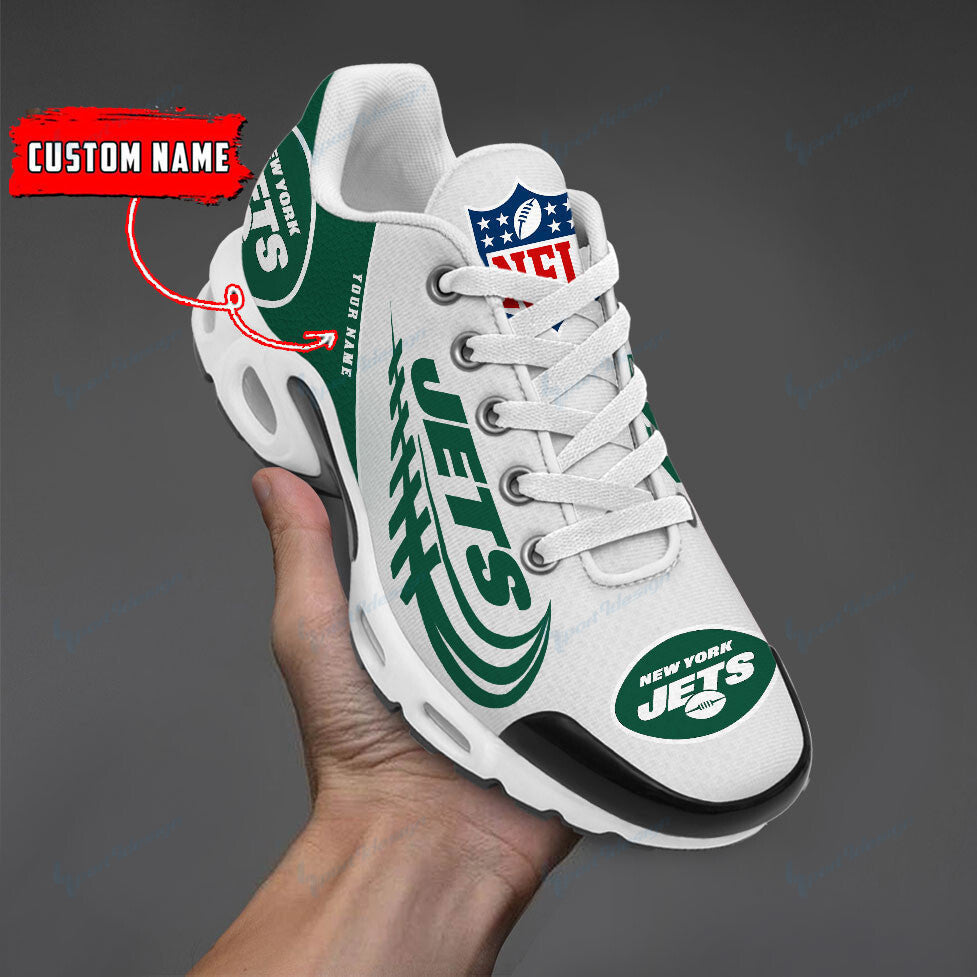 New York Jets Personalized Plus T-N Youth Sneakers BG22