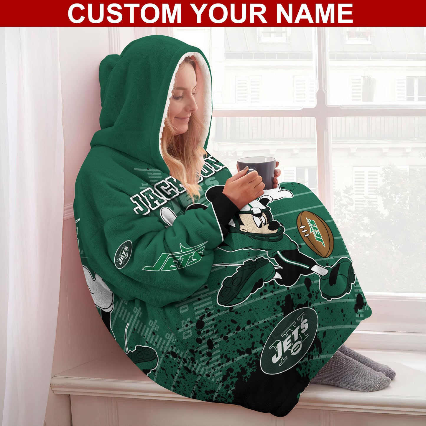 New York Jets Personalized Snug Hoodie BG34