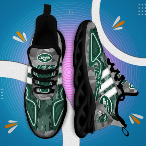New York Jets Personalized Yezy Running Sneakers BB253