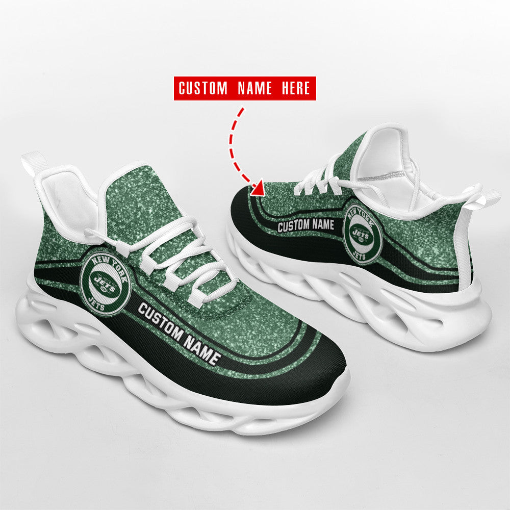 New York Jets Personalized Yezy Running Sneakers SPD335