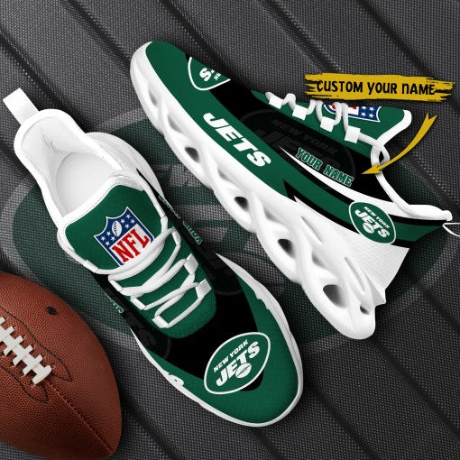 New York Jets Personalized Yezy Running Sneakers SPDMS808