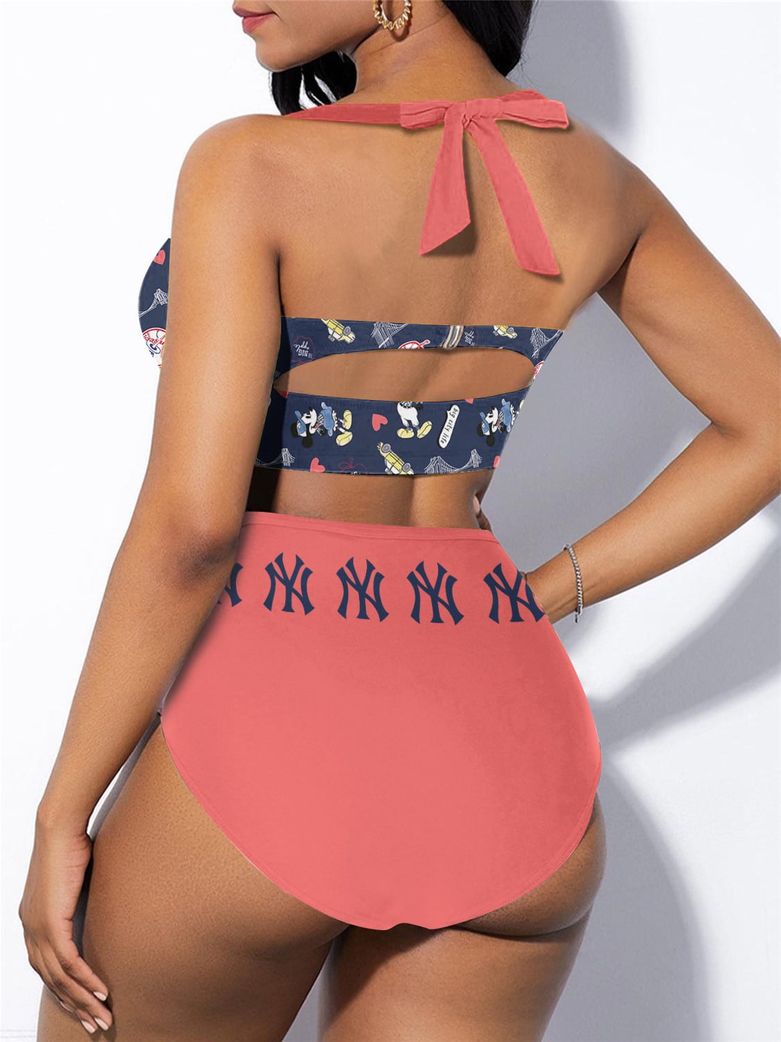 New York Yankees Sexy Print Bikini Swimsuit 76