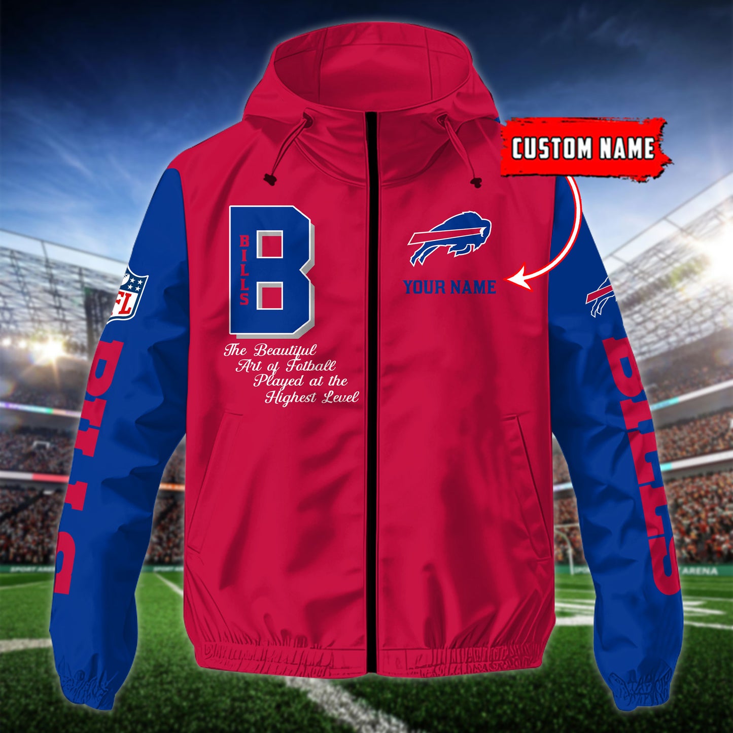 Buffalo Bills Outdoor Jacket AZBTOJ000132