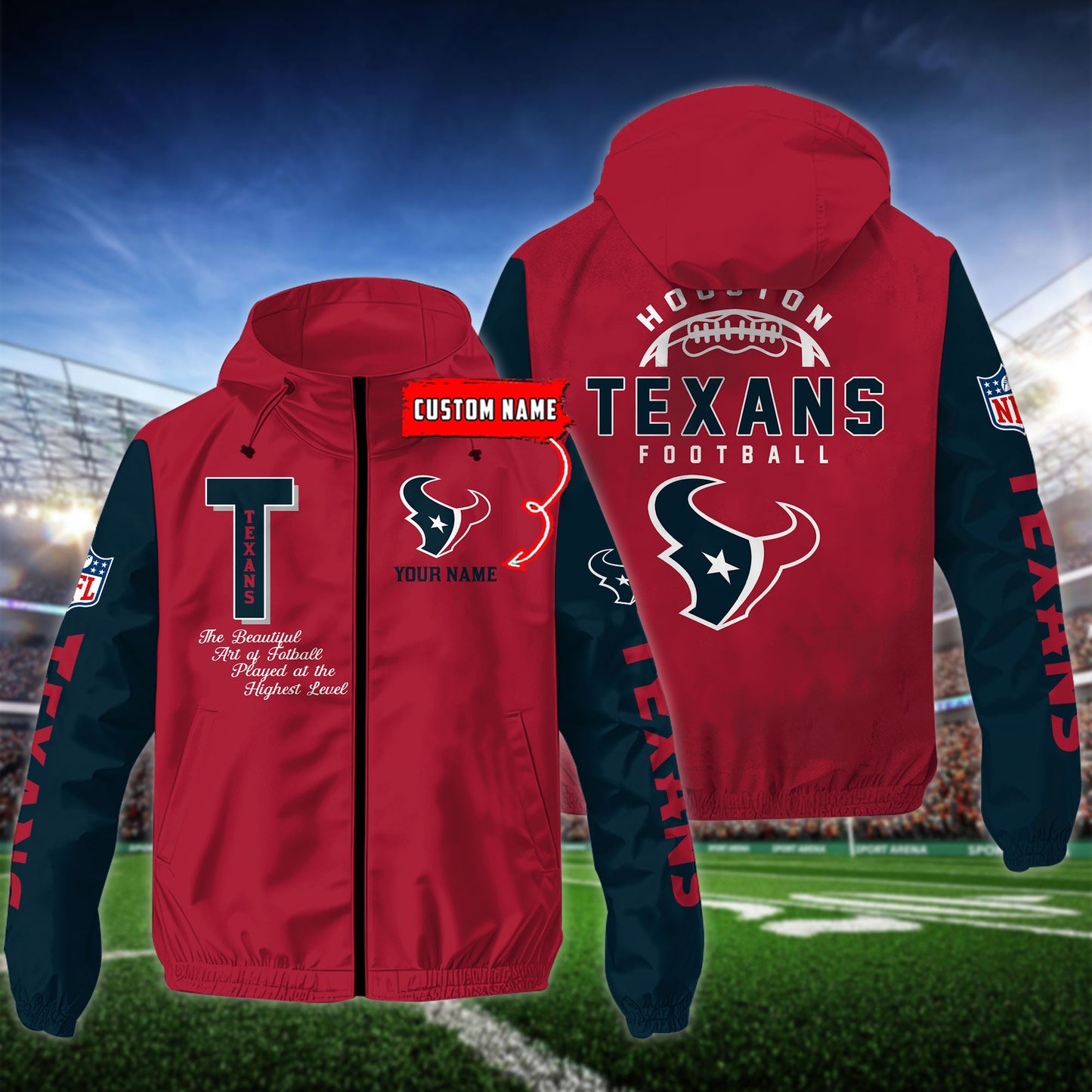 Houston Texans Outdoor Jacket AZBTOJ000141