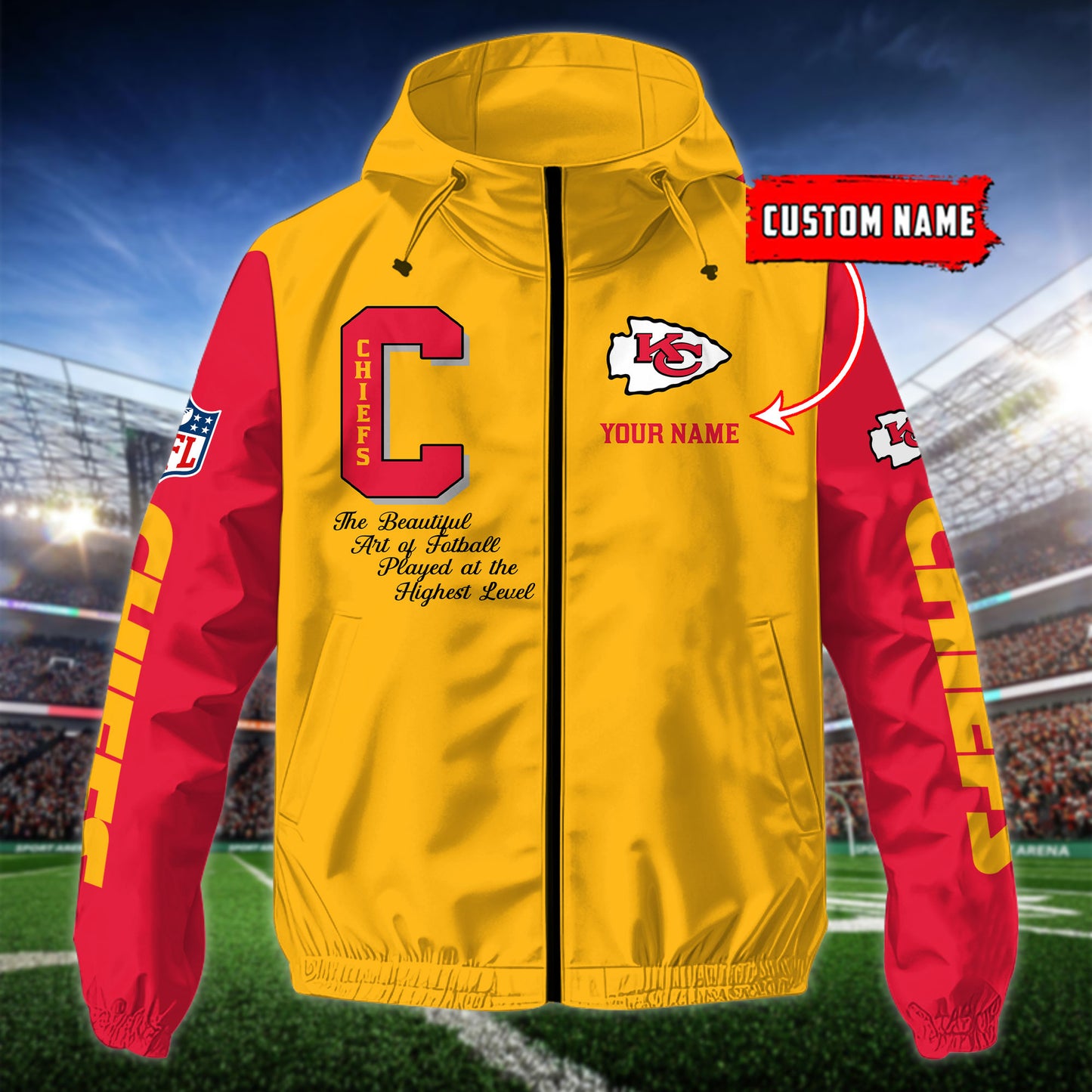 Kansas City Chiefs Outdoor Jacket AZBTOJ000144