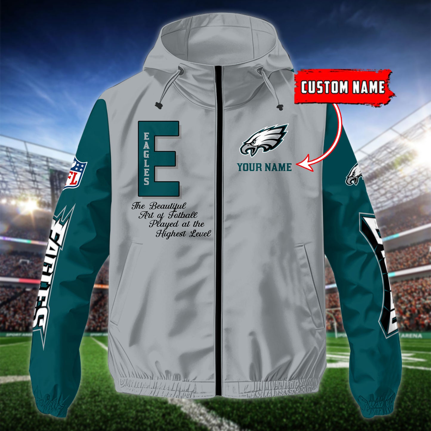 Philadelphia Eagles Outdoor Jacket AZBTOJ000152