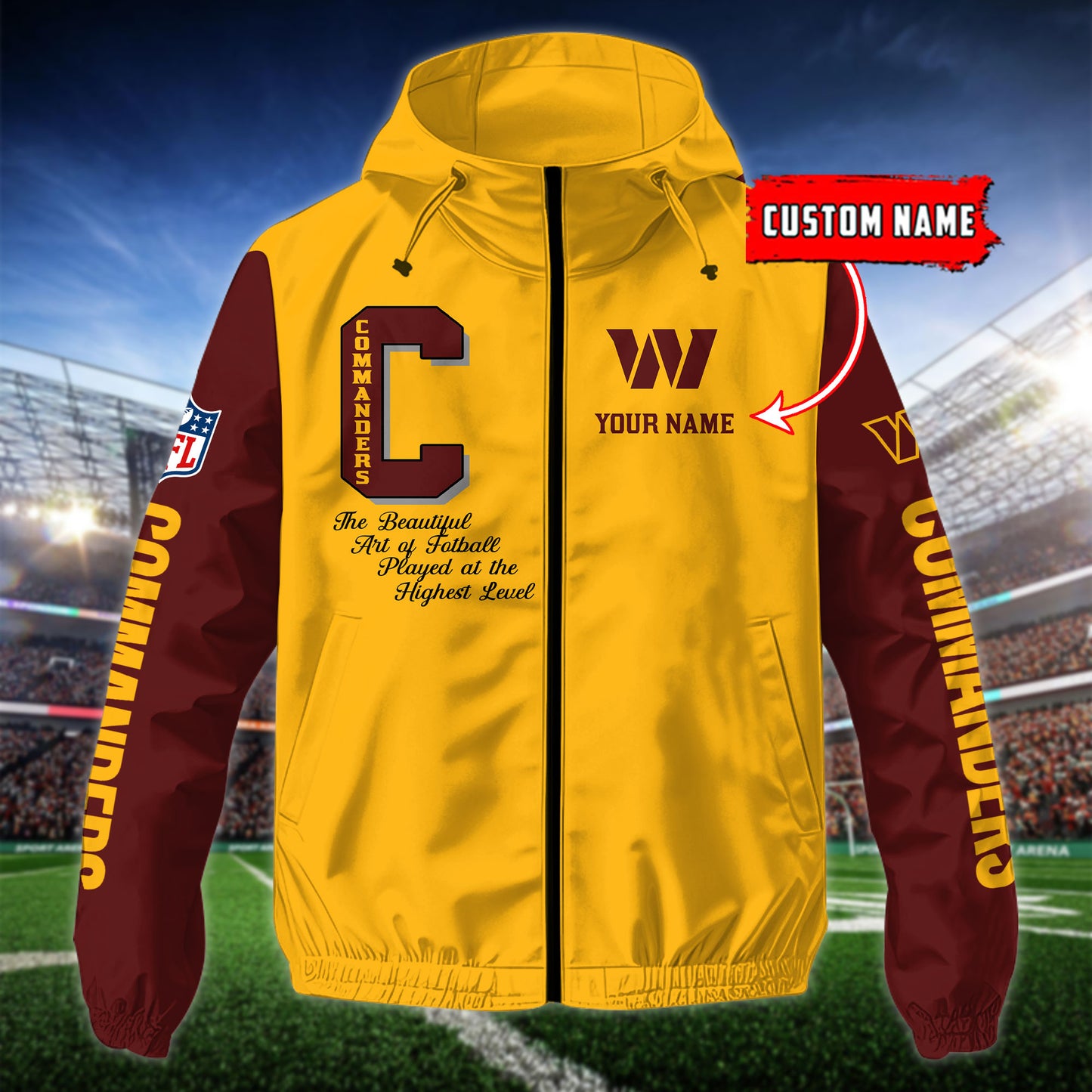 Washington Commanders Outdoor Jacket AZBTOJ000160