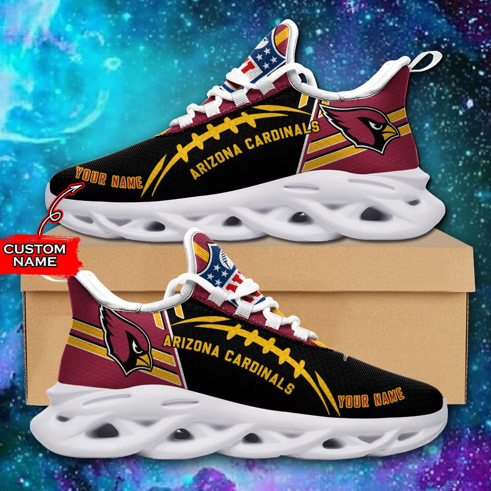 Arizona Cardinals Personalized Yezy Running Sneakers SPD719