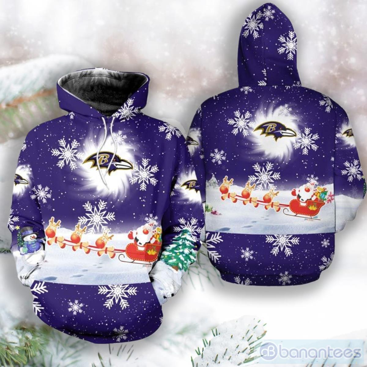 Baltimore Ravens Christmas Hoodie BBHD778