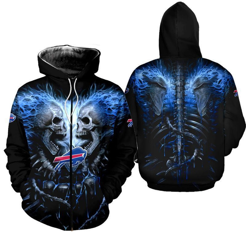 NFL Buffalo Bills Limited Edition All Over Print Sweatshirt Zip Hoodie T shirt Bomber Jacket Fleece Hoodie Size S-5XL