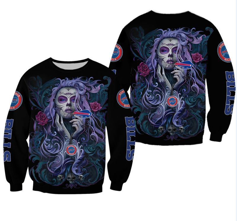 NFL Buffalo Bills Limited Edition All Over Print Sweatshirt Zip Hoodie T shirt Legging Tank Top Unisex Size