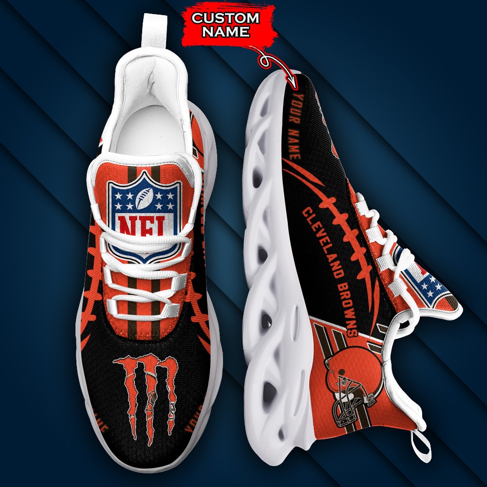 Cleveland Browns Personalized Yezy Running Sneakers SPD726