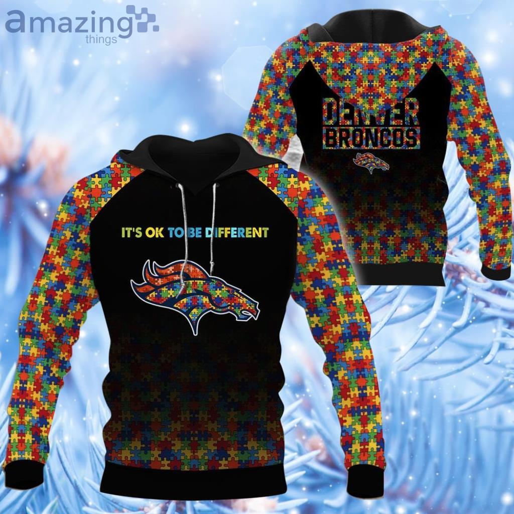 Denver Broncos All Over Printed T-shirt Sweatshirt Hoodie AZCHD609
