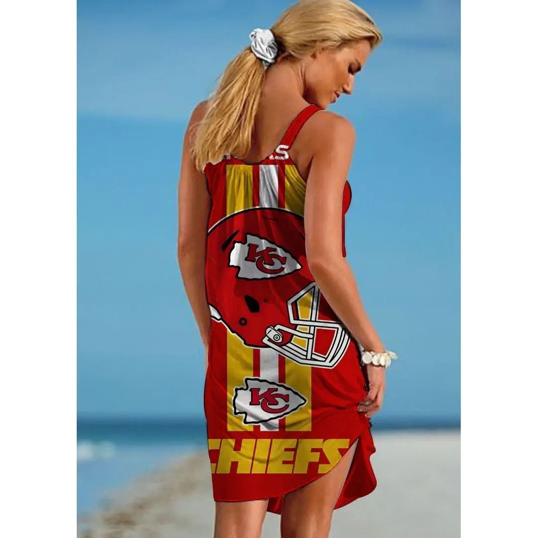 NFL Kansas City Chiefs Beach Dress 83