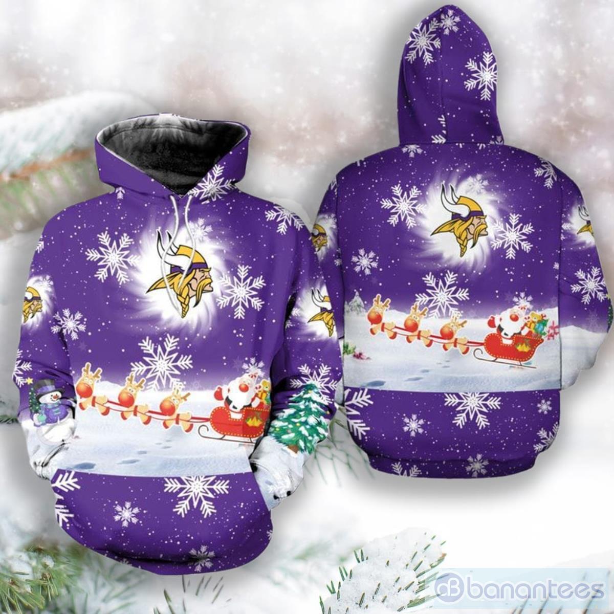 Minnesota Vikings Christmas Hoodie BBHD797