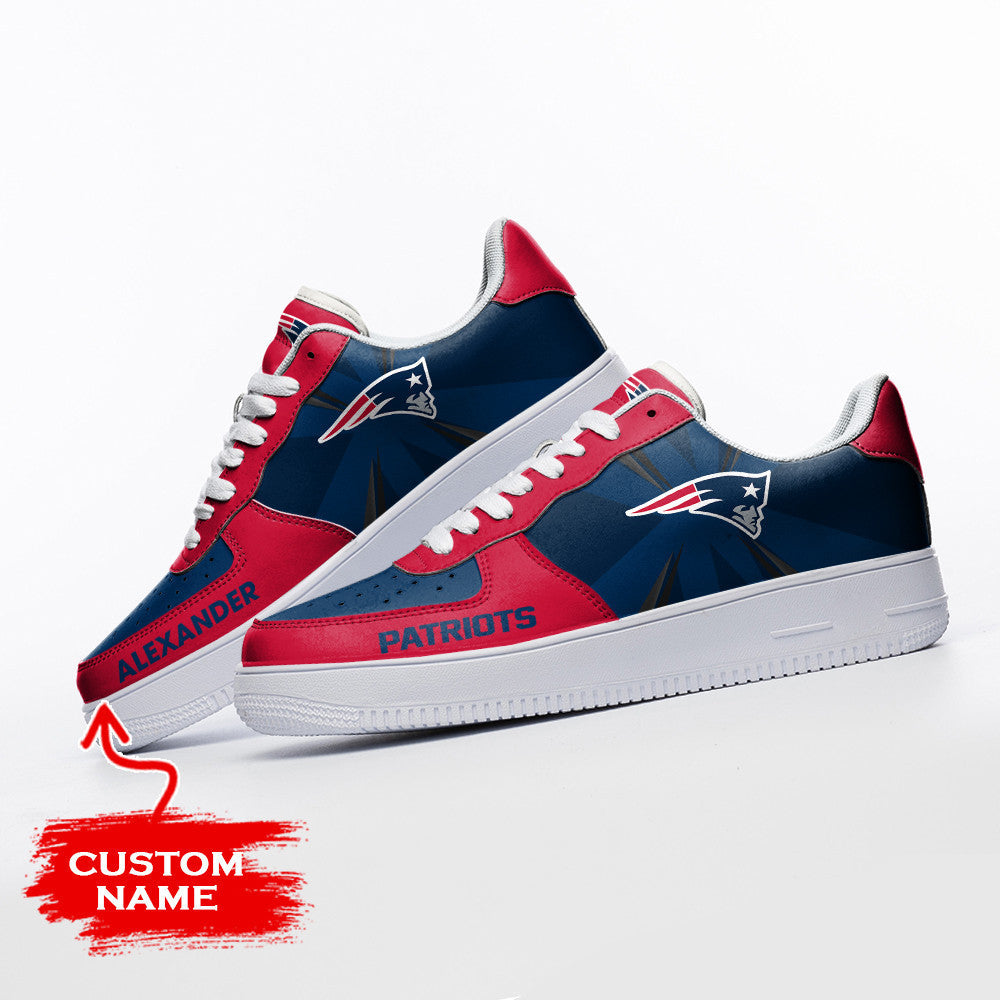NFL New England Patriots Custom Air Force 1 Sneakers