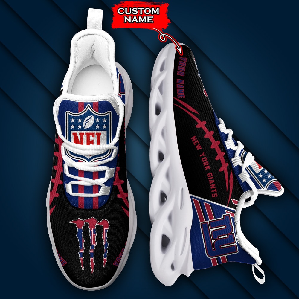 New York Giants Personalized Yezy Running Sneakers SPD742