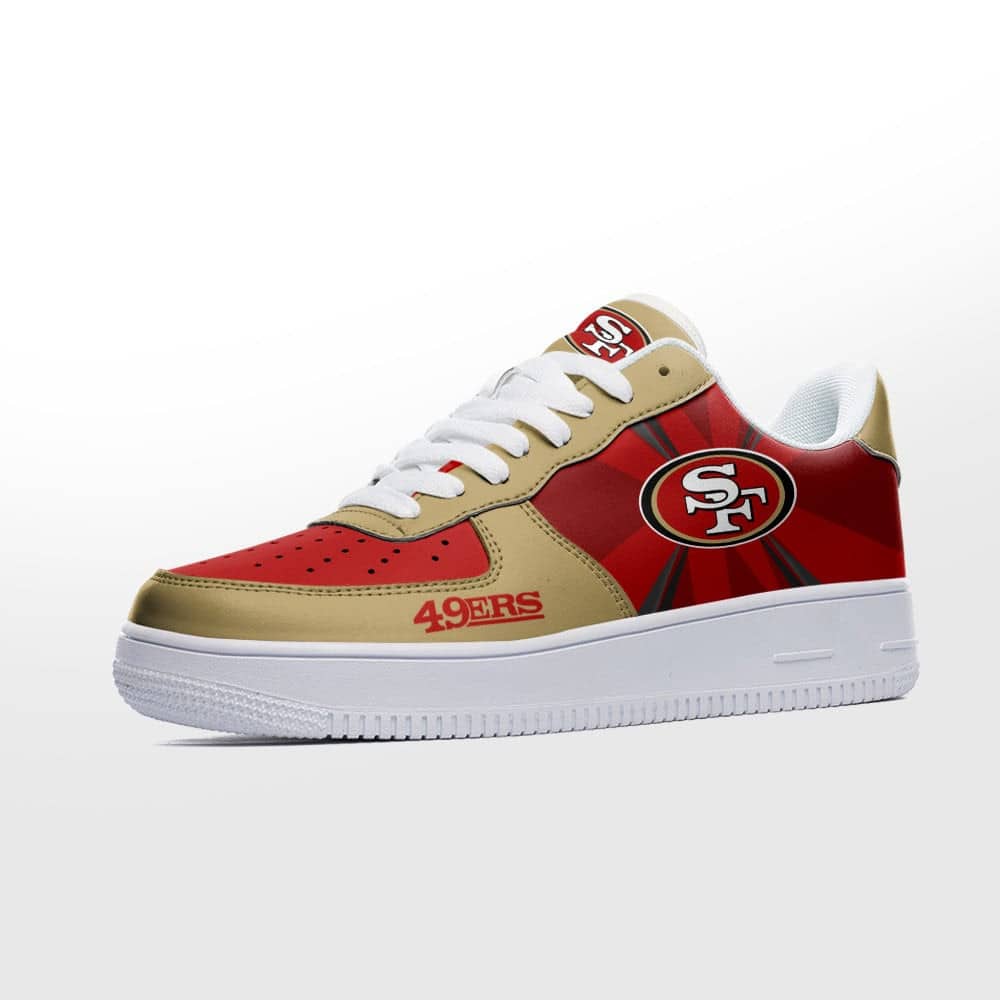 NFL San Francisco 49ers Custom Air Force 1 Sneakers