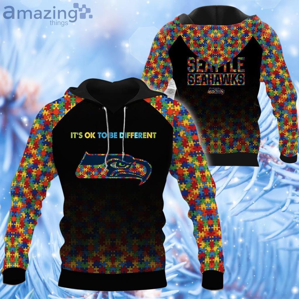 Seattle Seahawks All Over Printed T-shirt Sweatshirt Hoodie AZCHD628
