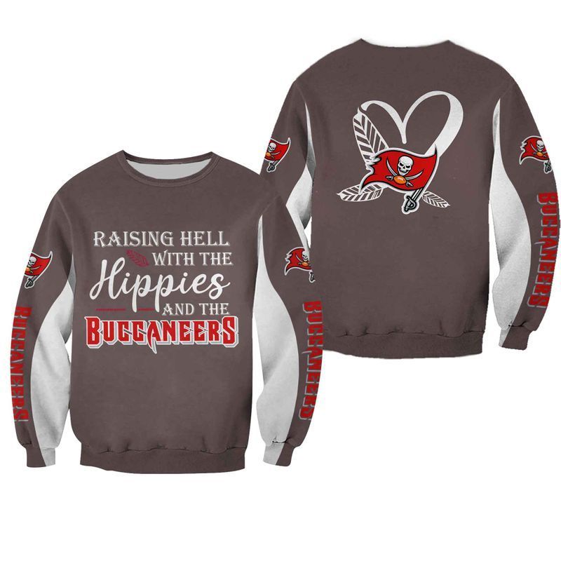 NFL Tampa Bay Buccaneers Limited Edition All Over Print Hoodie Sweatshirt Zip Hoodie T shirt Unisex Size