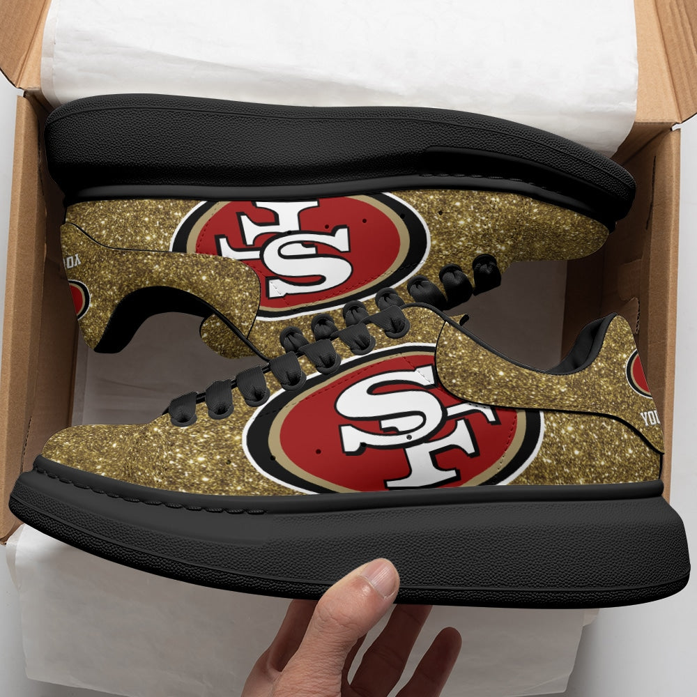 San Francisco 49ers Personalized MQ Sneakers BG71