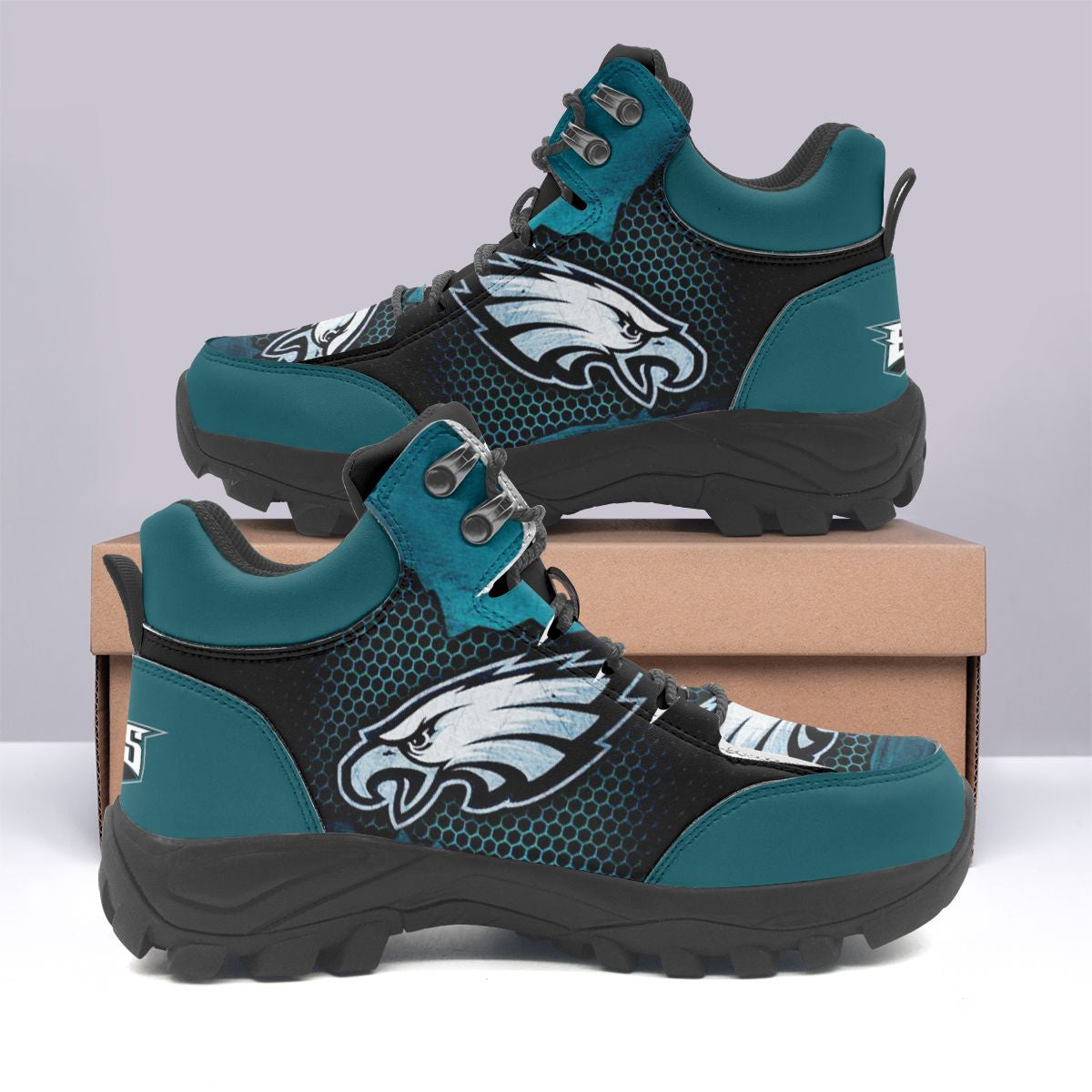 Philadelphia Eagles Hiking Shoes 11