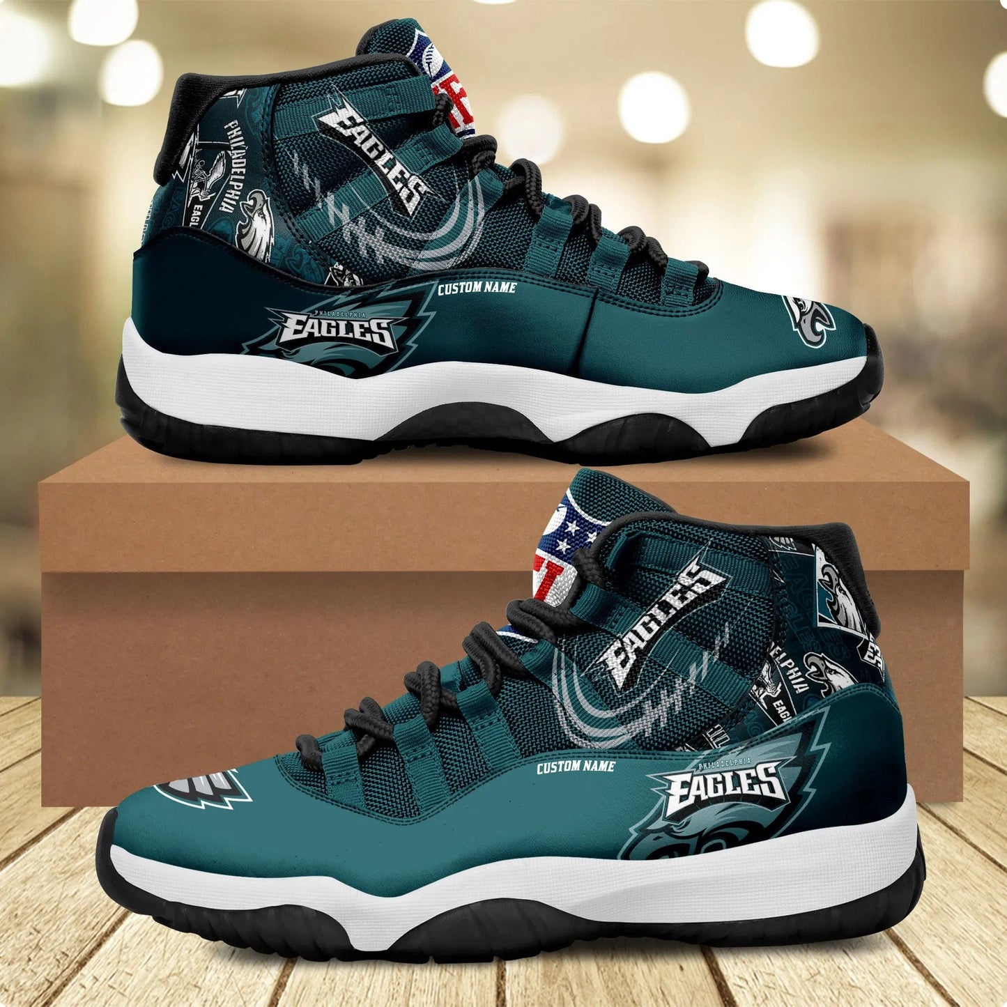 Philadelphia Eagles Personalized AJD11 Sneakers BG209