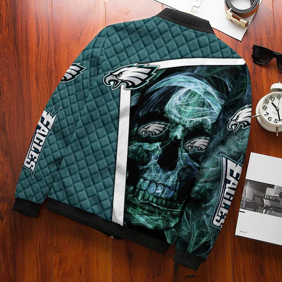Philadelphia Eagles Personalized Bomber Jacket BG697