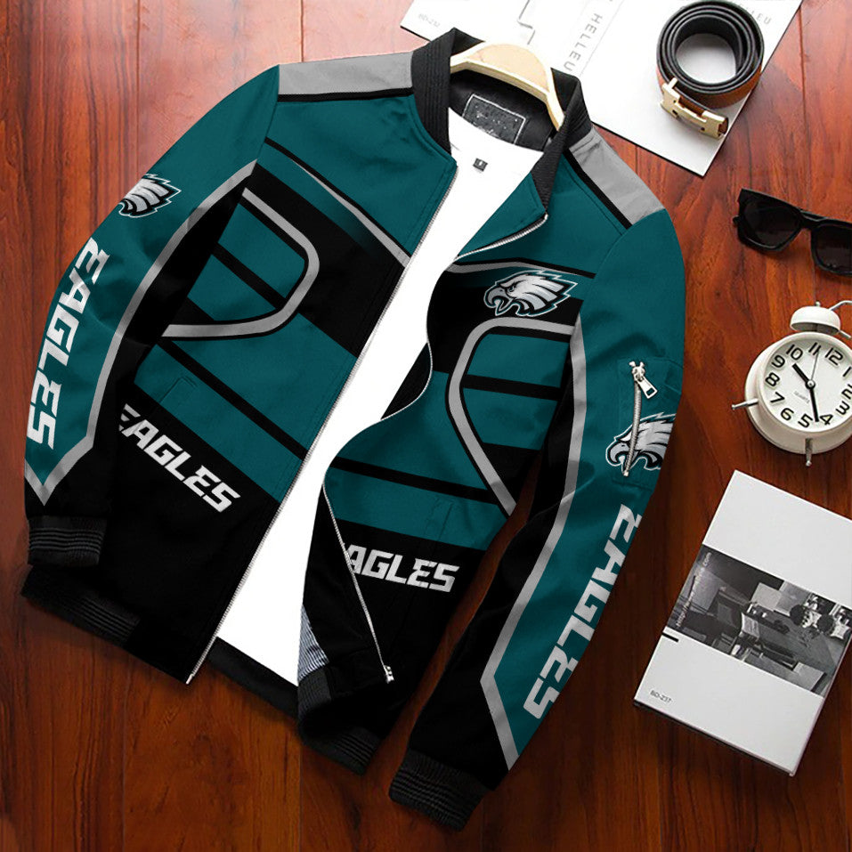 Philadelphia Eagles Personalized Bomber Jacket BG834