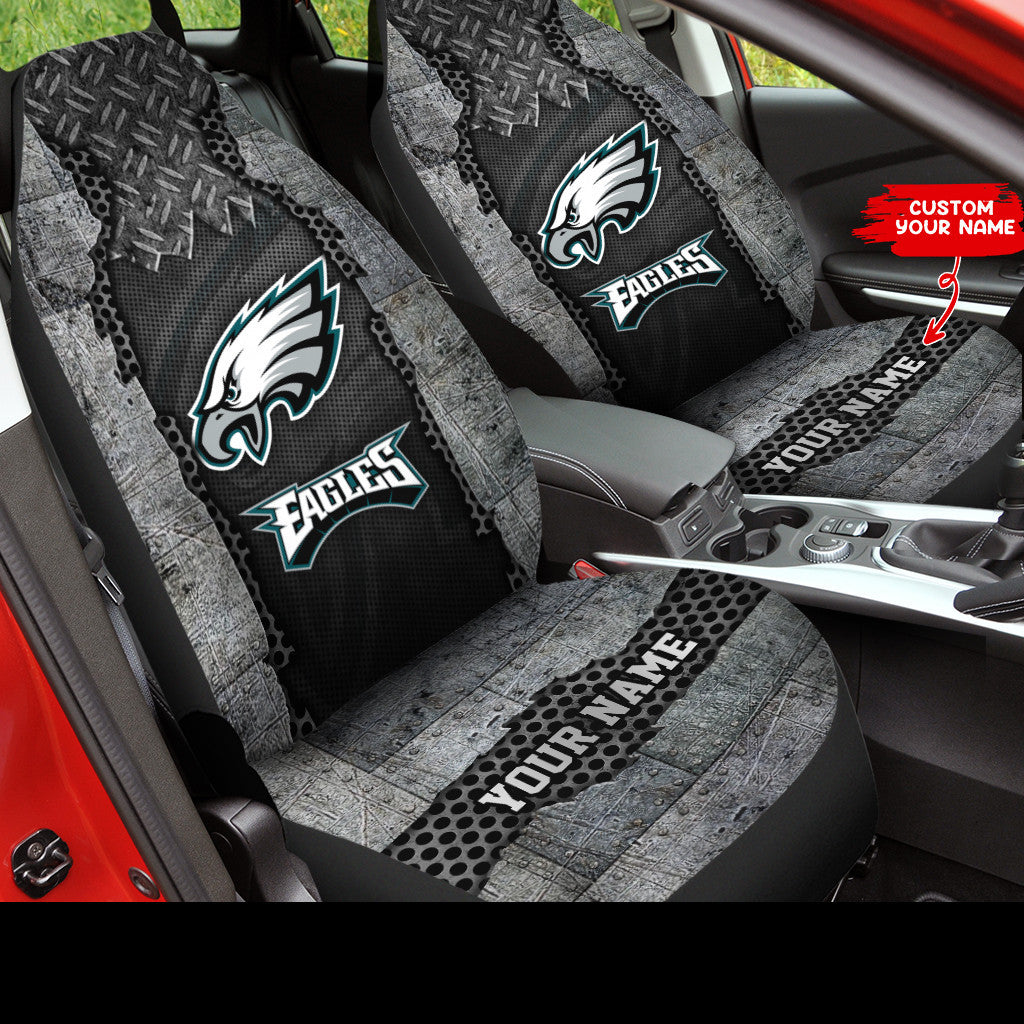 Philadelphia Eagles Personalized Car Seat Covers BG261